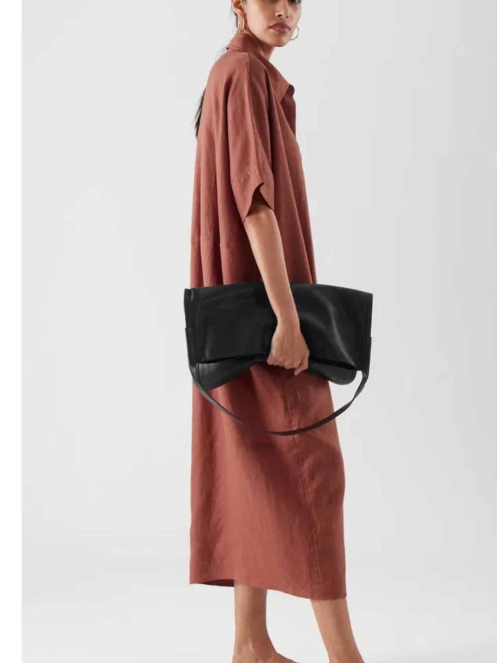 COS Linen Shirt Dress - Picture 4 of 9